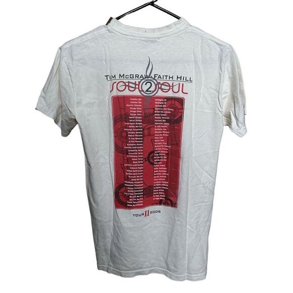 2006 Tim McGraw Faith Hill Tour T Shirt Small - Picture 2 of 4